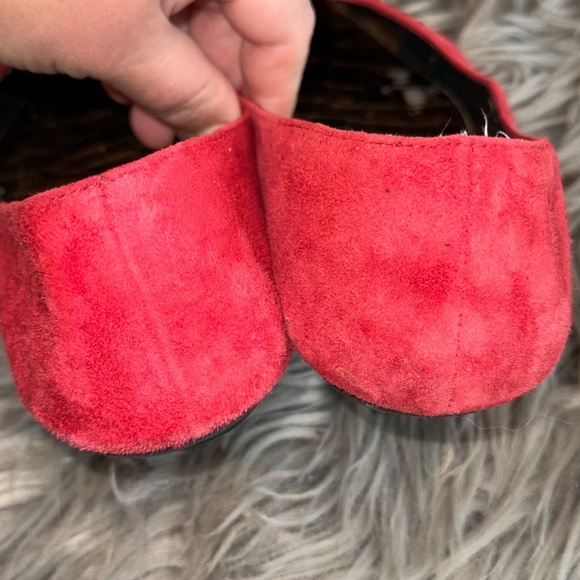 EUC Sam Edelman Charleen Red Studded Boho Flats Size 9 - Picture 6 of 8